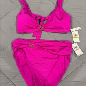 Trina Turk Pink Women's Swimwear Set